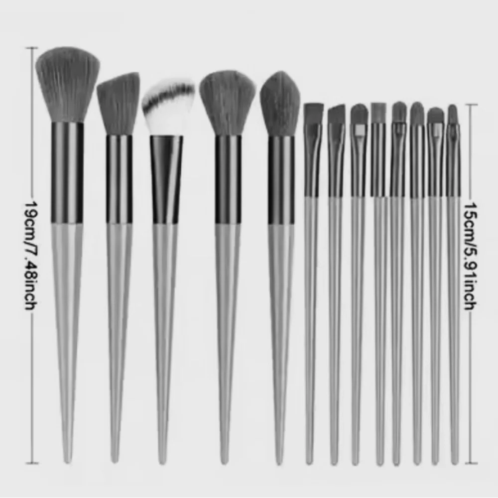 ✨13 Piece Makeup Brushes Pink and Coral Brush Set✨